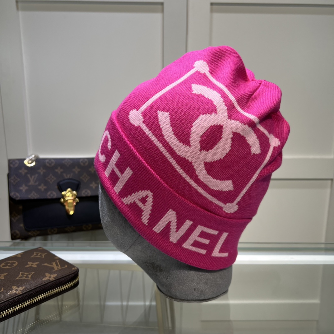 Chanel Beanie In Pink - Soul Replicas