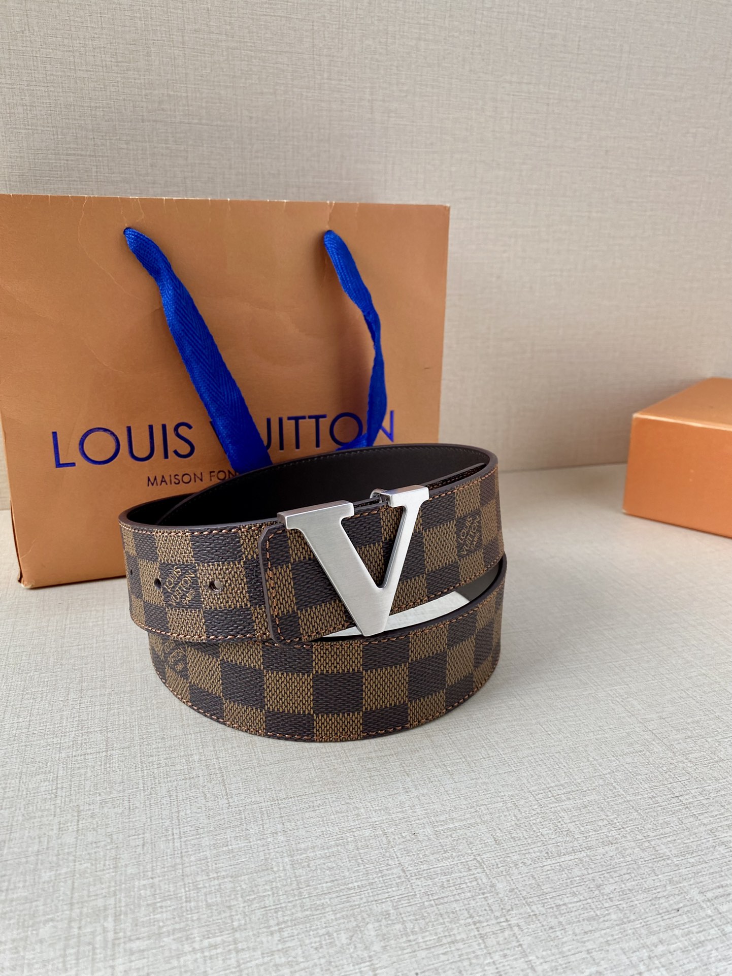 Louis Vuitton Iconic Reversible LV Belt Brown LV Women Belt - Soul Replicas