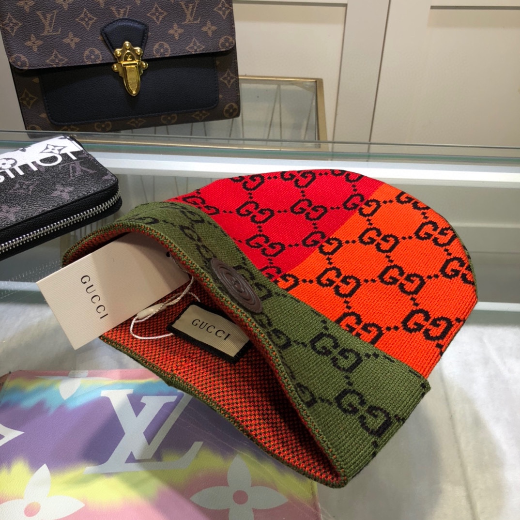 Gucci Beanie Cashmere In Multiple Color - Soul Replicas