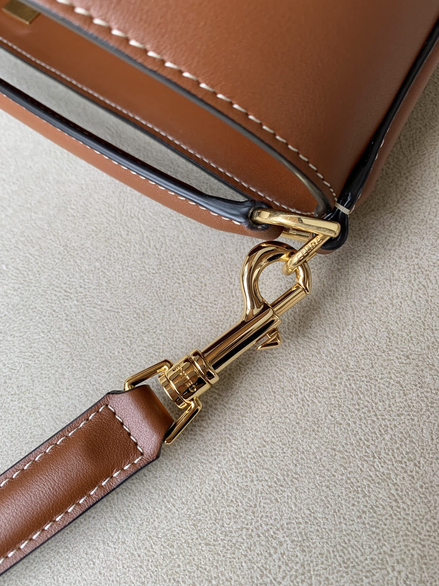 Celine Bucket 16 Bag Brown For Women 10in/25cm  195573CR4.04LU - Soul Replicas