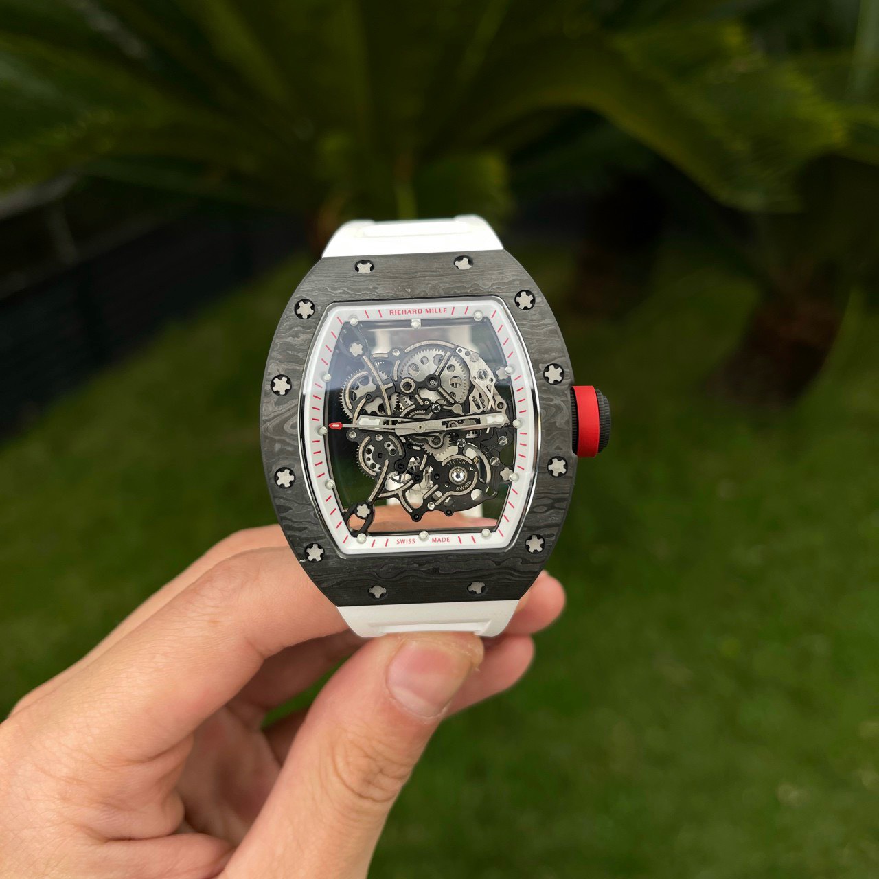 Richard Mille RM055 Bubba Watson Carbon Replica 1:1 Watch BBR 45mm - Soul Replicas
