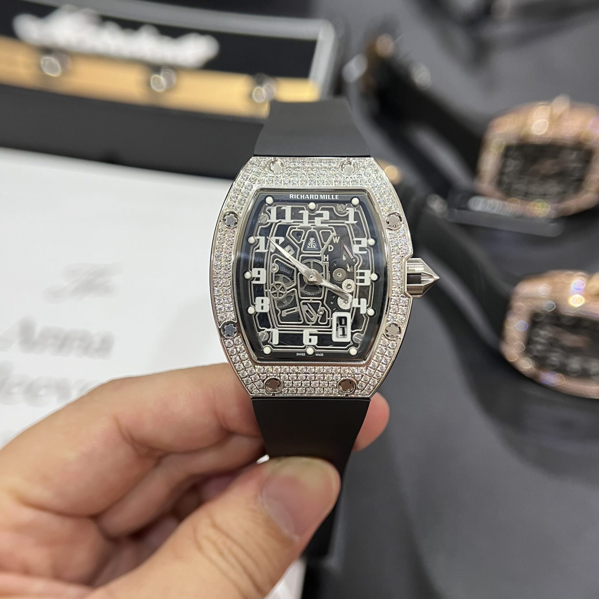 Richard Mille Replica Watch RM67-01 Rubber Strap 40mm - Soul Replicas