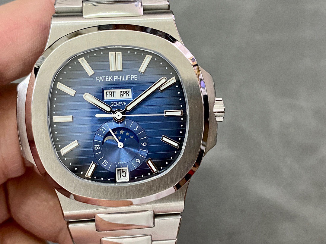 Patek Philippe Replica Watch Nautilus 5726 Blue Dial GR Factory 40.5mm - Soul Replicas