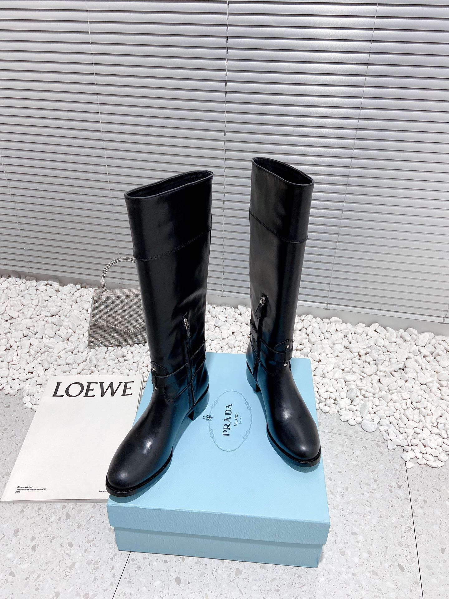 Prada Boots Black For Women Prada - Soul Replicas