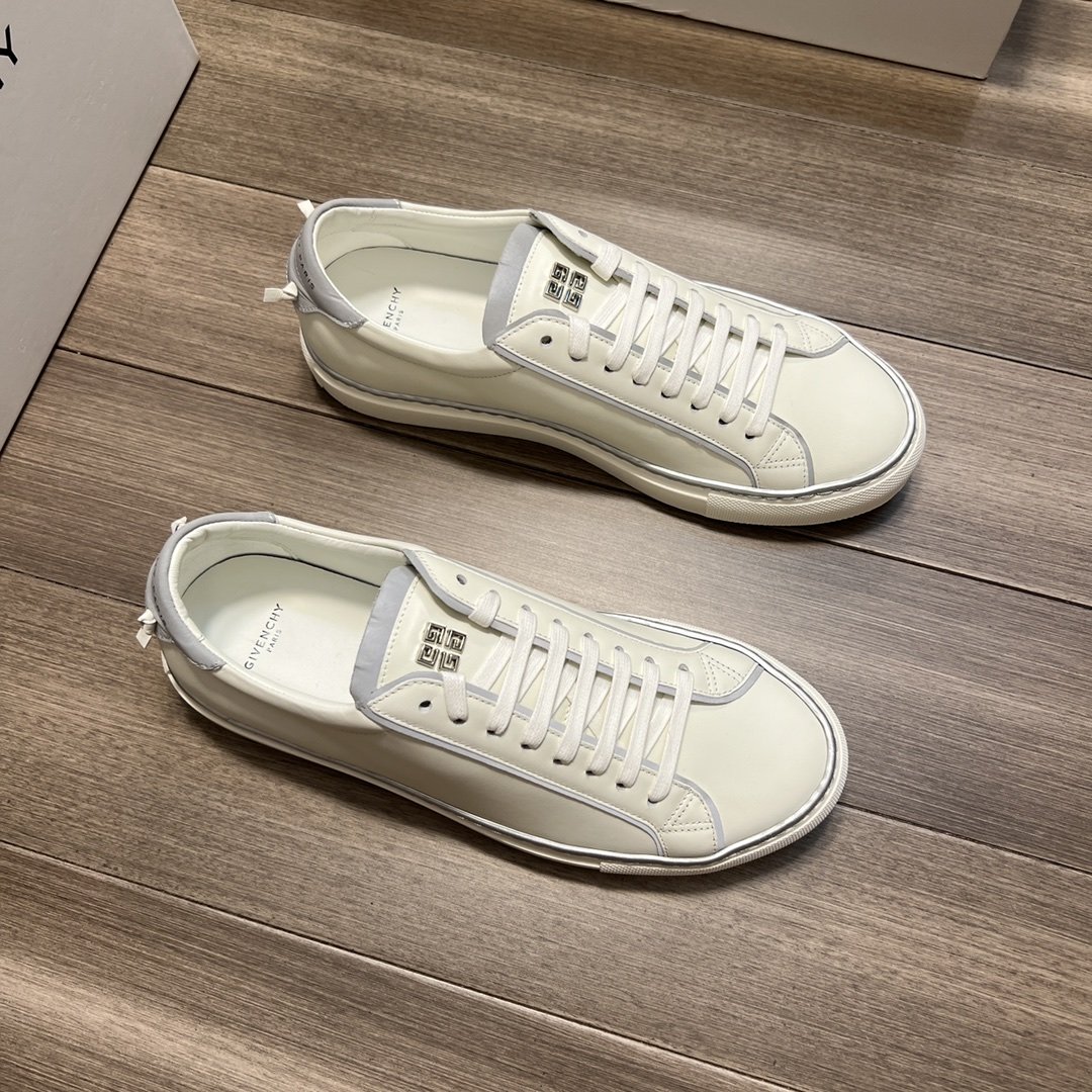 Givenchy City Sport Two-Tone Sneakers Grey And White For Men GVC - Soul Replicas