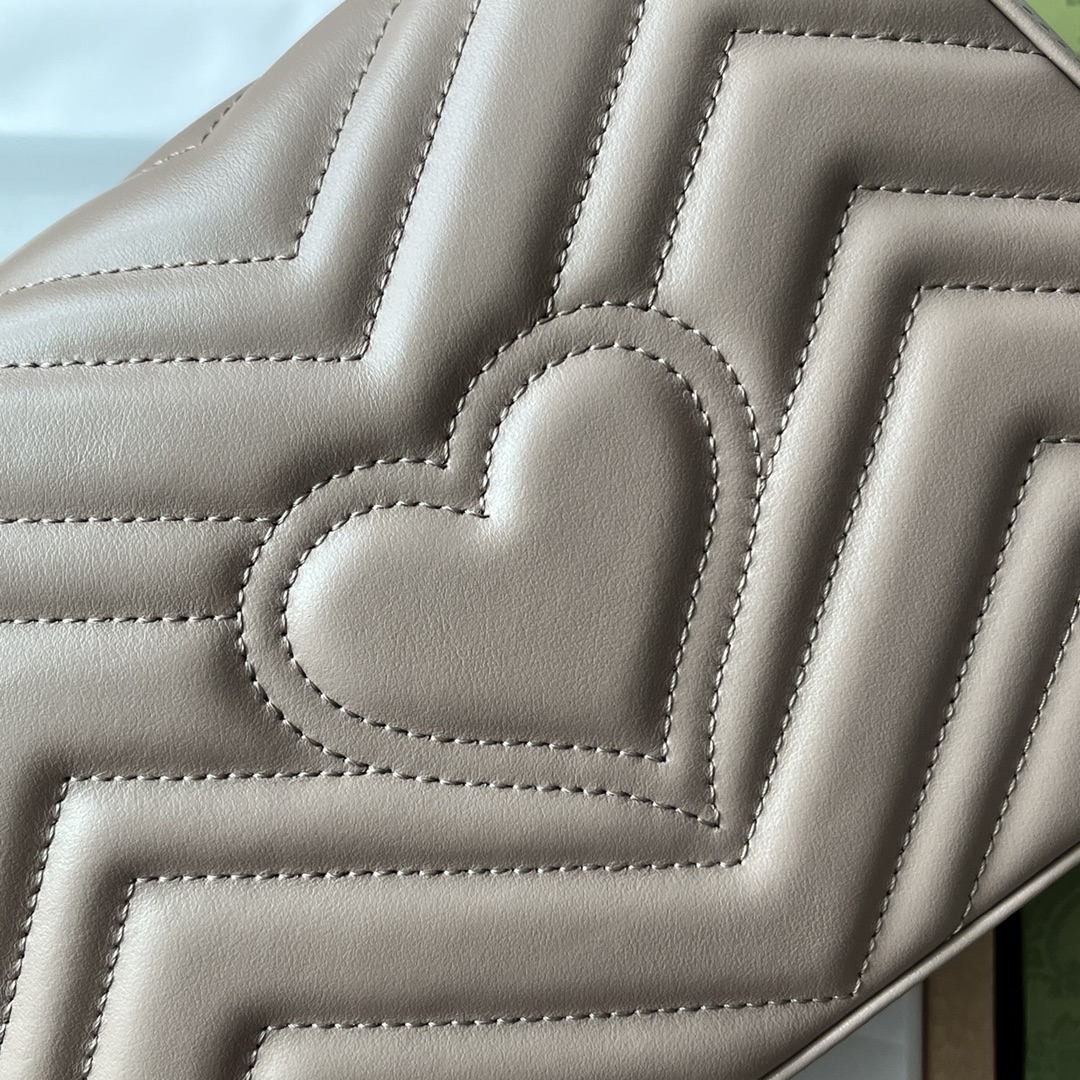 Gucci Marmont Mini Top Handle Bag Nude For Women. Women-s Bags 8.3in/21cm Gucci - Soul Replicas