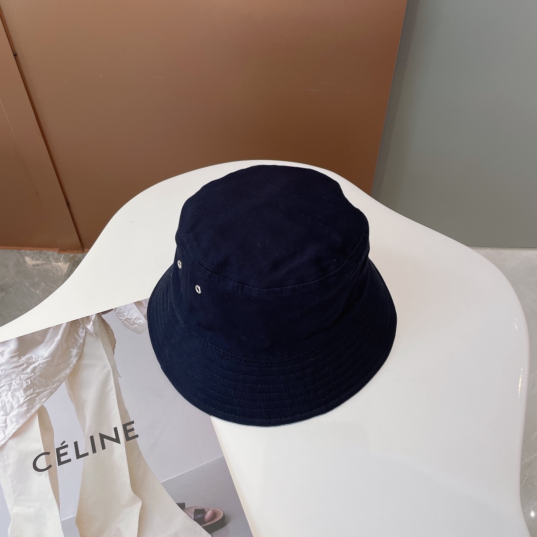 Christian Dior Bucket Hat Dark Blue Hat - Soul Replicas