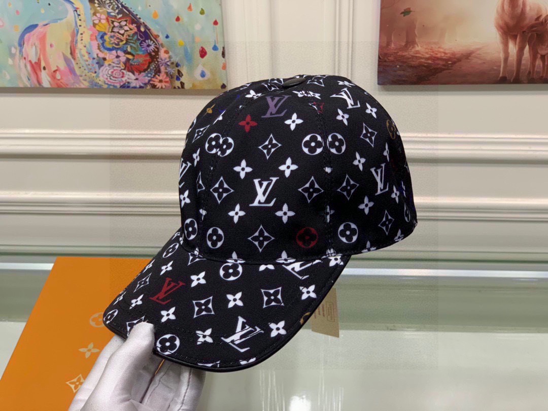 Louis Vuitton Be My Cap Black LV Cap - Soul Replicas
