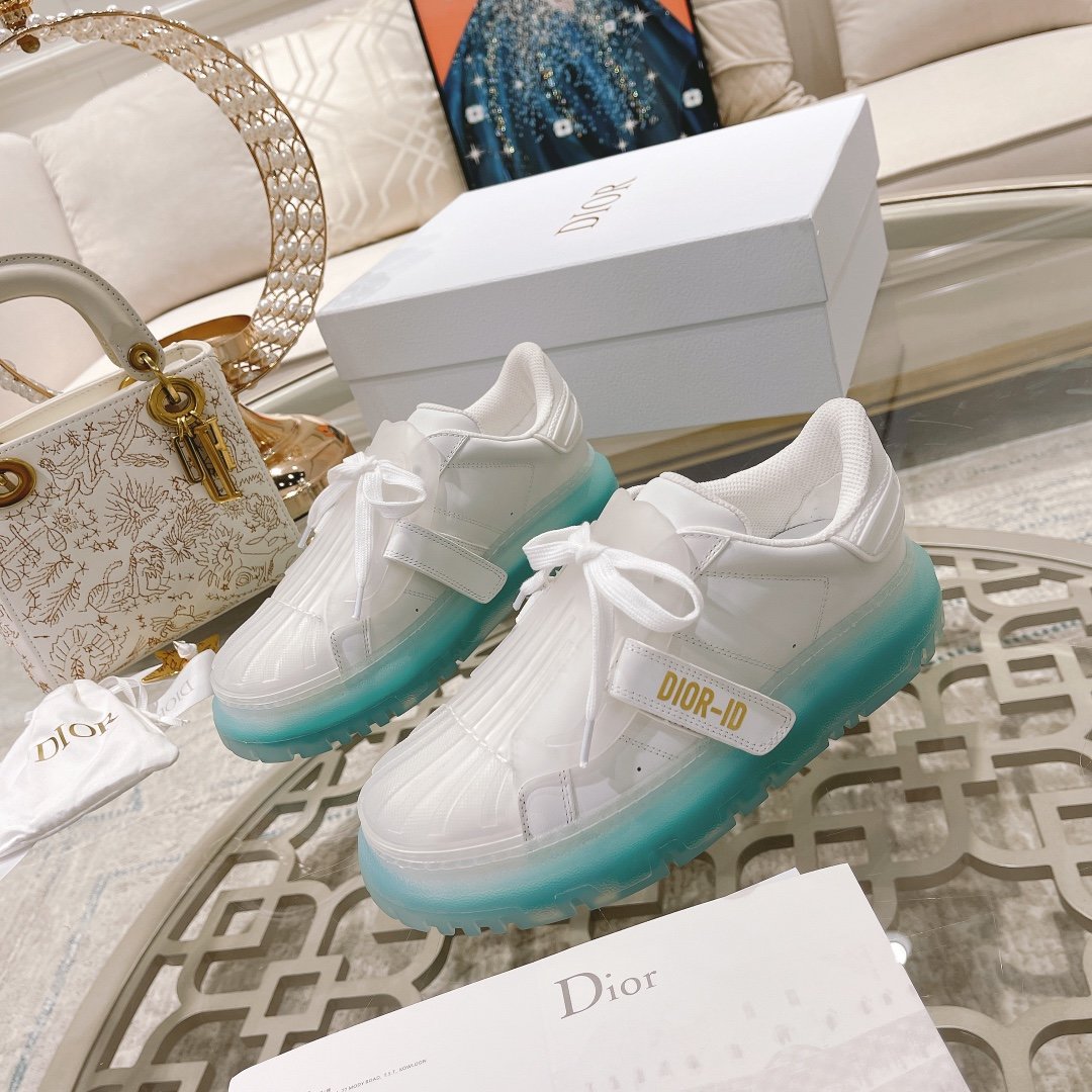 Christian Dior-ID Sneaker Rubber White For Women CD - Soul Replicas