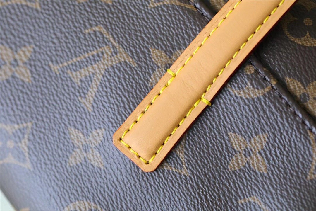 Louis Vuitton Monogram Sonatine Handbag Monogram Canvas For Women Brown 11.4in/29cm LV M51902 - Soul Replicas