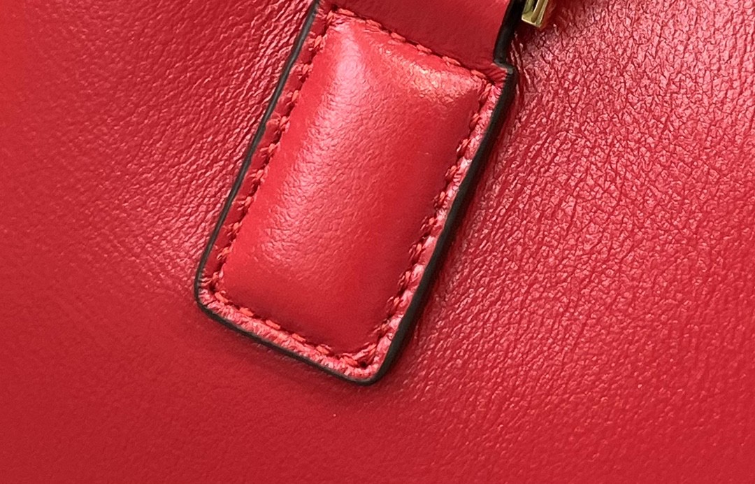 Fendi Medium FF Tote Shoulder Red Bag For Woman 38cm/15in - Soul Replicas