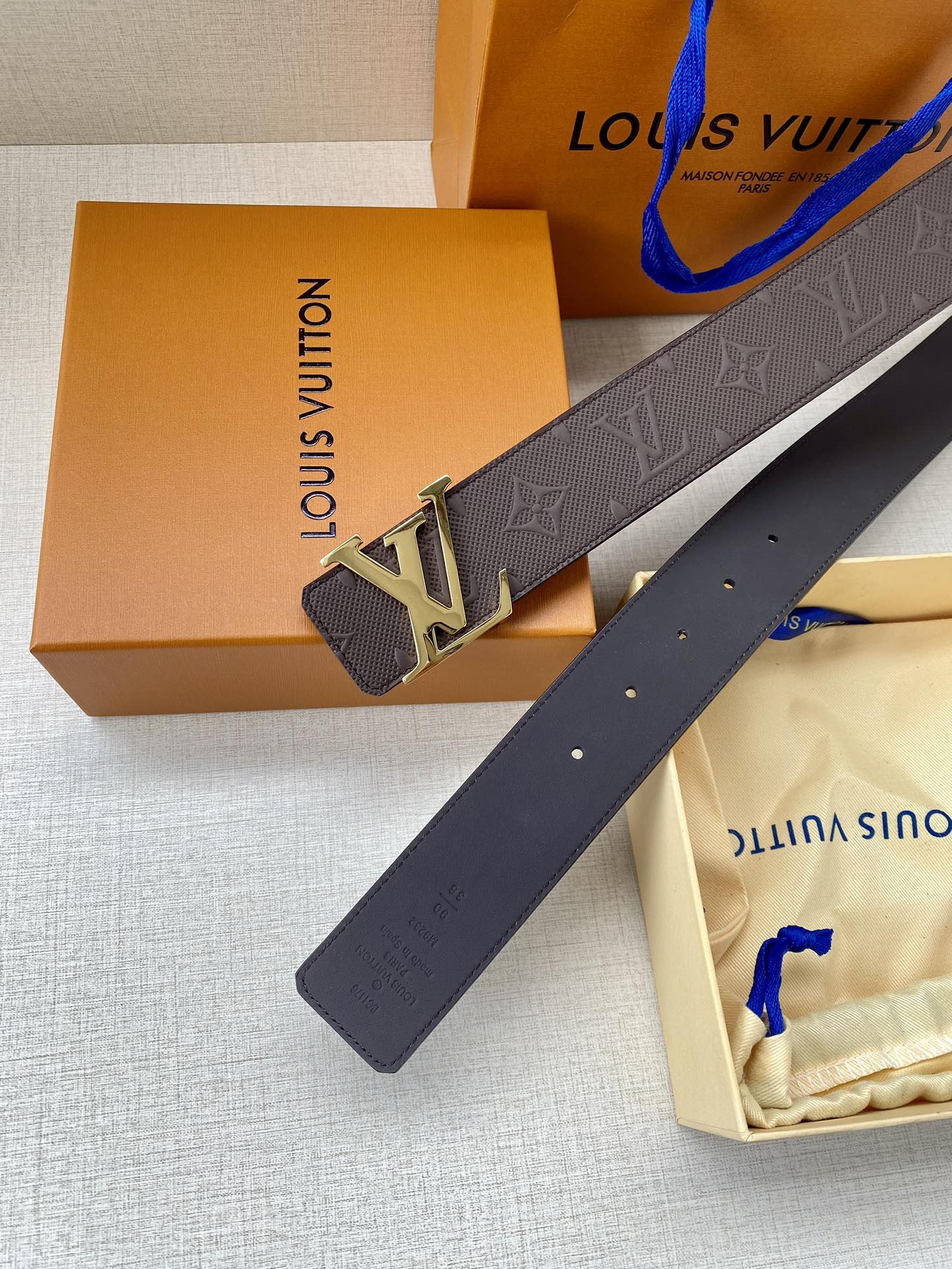 Louis Vuitton Iconic Reversible LV Belt Brown LV Women Belt - Soul Replicas