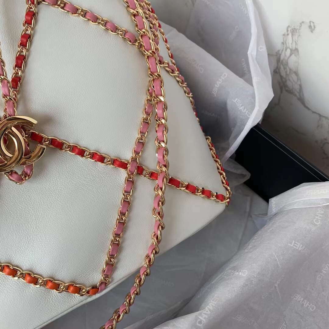 Chanel 21 Handbag White For Women. Women-s Bags 8.6in/22cm - Soul Replicas