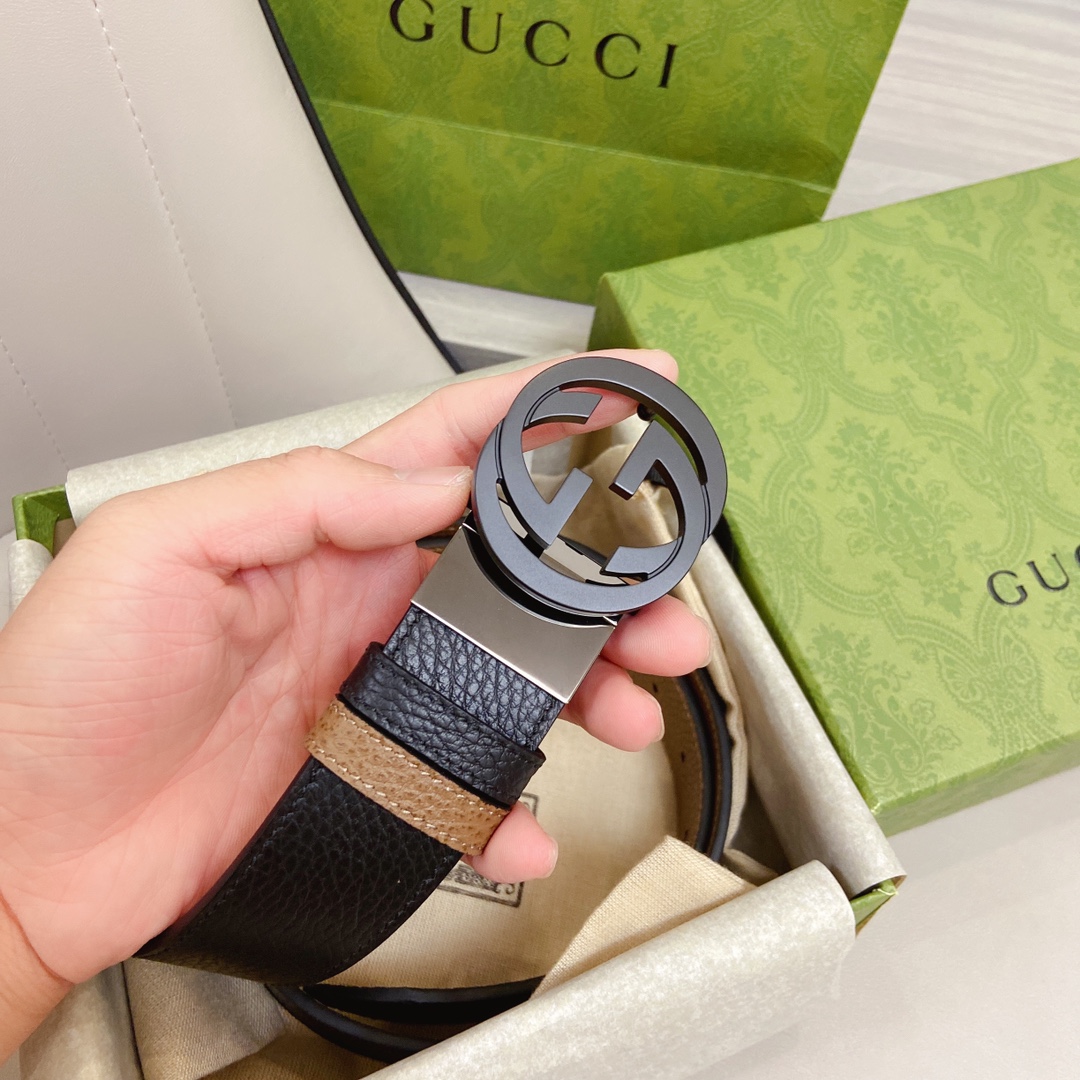 Gucci Marmont Reversible Belt Black. Women Belt - Soul Replicas