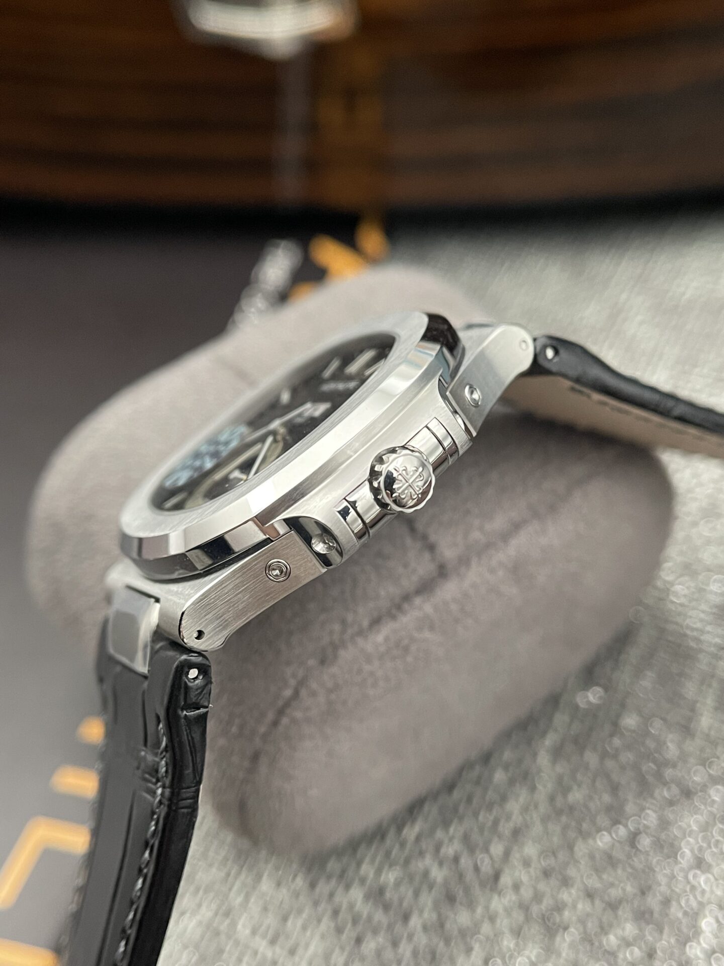 Patek Philippe Nautilus 5726 Replica Watch Gray Dial GRF 40.5mm - Soul Replicas