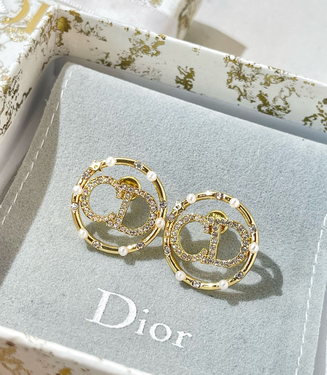 Dior Clair D Lune Earrings - Soul Replicas