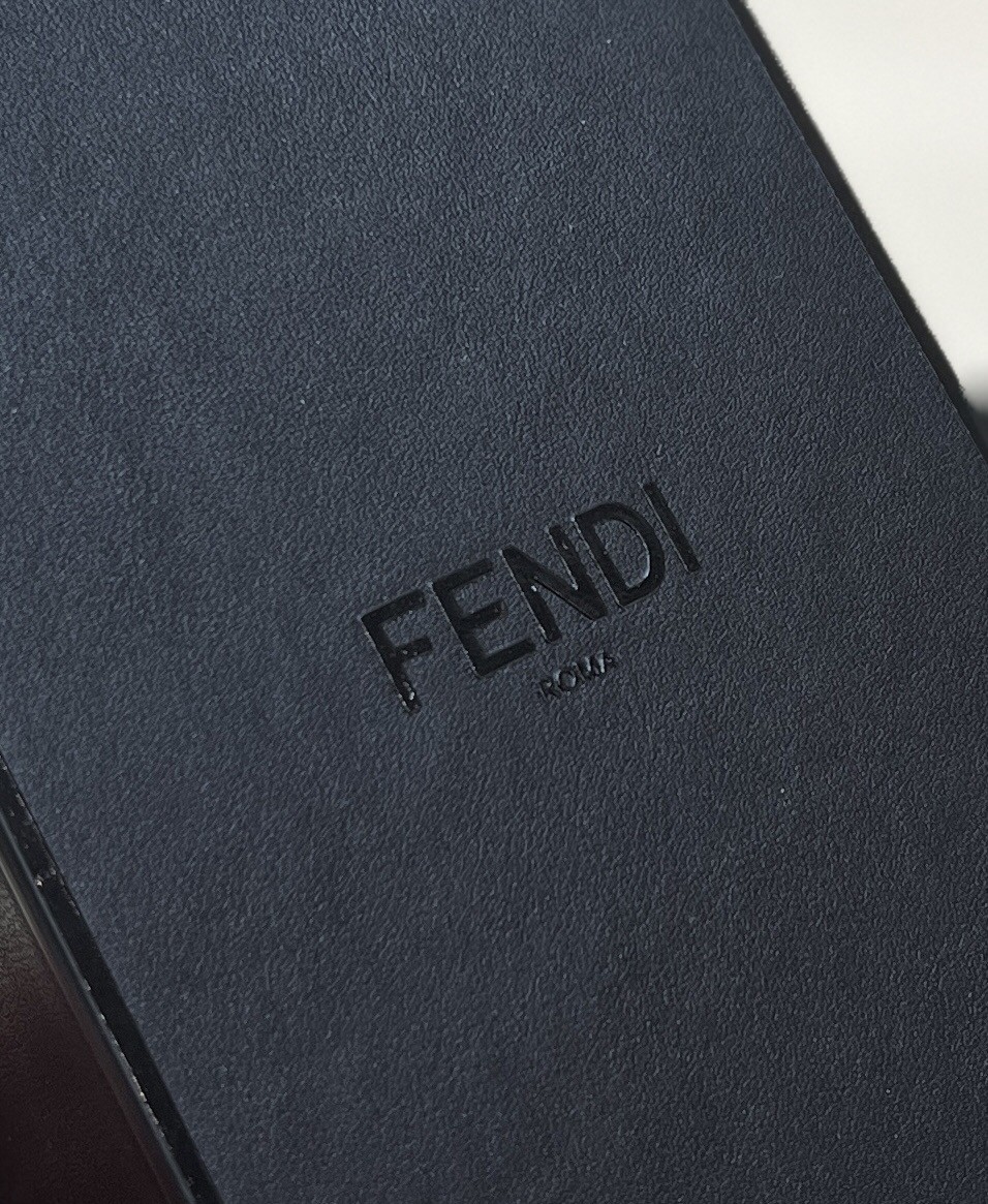 Fendi Vertical Box Black RM 6.400 Bag For Woman 17cm/6.5in 7VA519AFB3F1Z35 - Soul Replicas