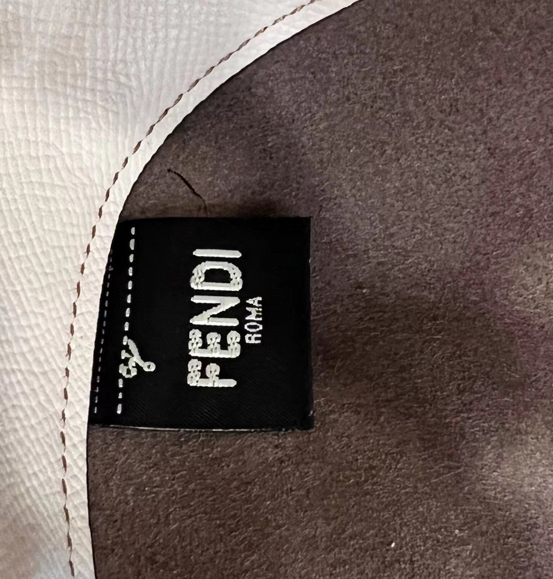 Fendi Pomodorino White Mini Bag For Woman 17cm/6.5in 8BS059AHWUF0VWM - Soul Replicas