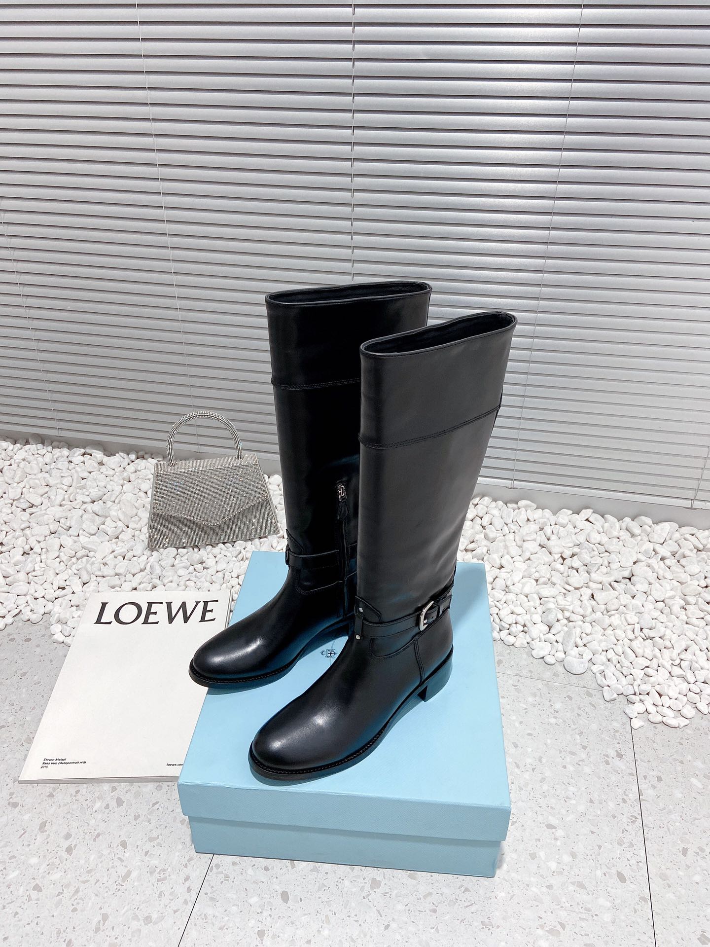 Prada Boots Black For Women Prada - Soul Replicas