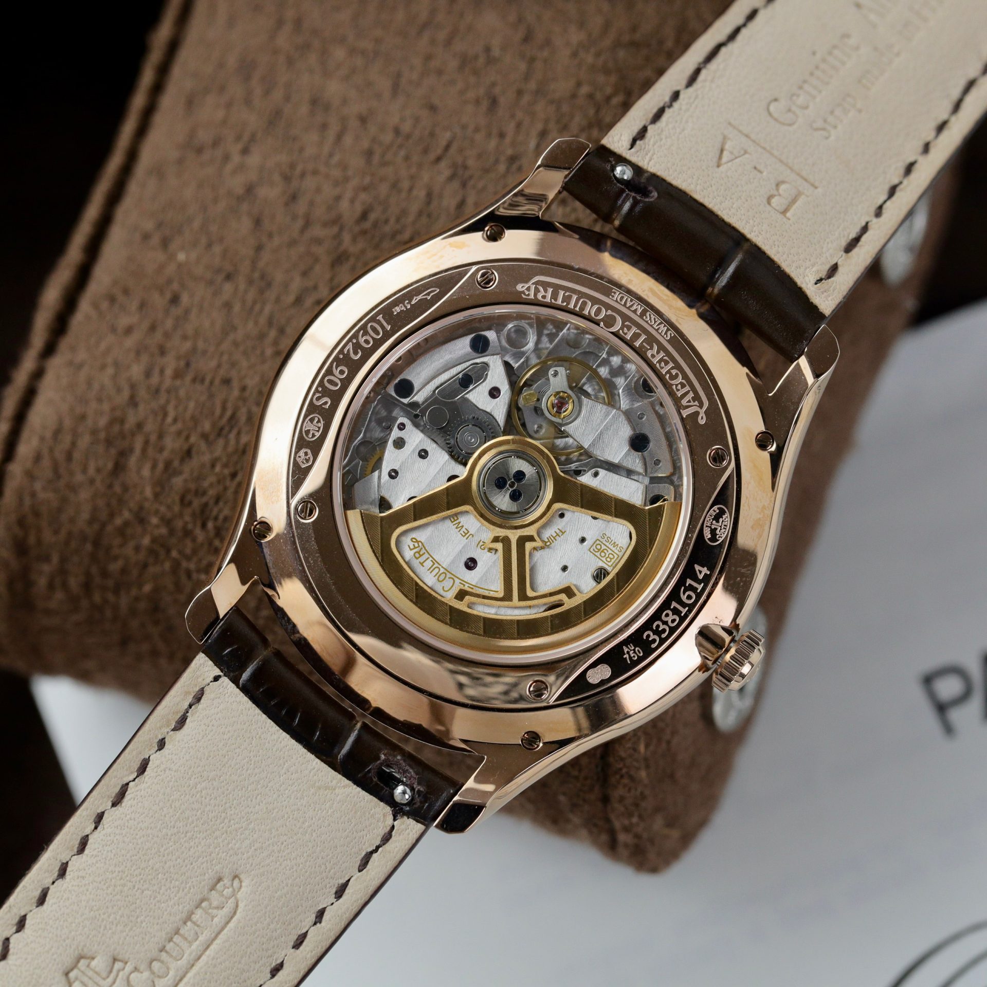 Jaeger-LeCoultre Fake Watches Master Ultra-Thin Rose Gold 39mm - Soul Replicas