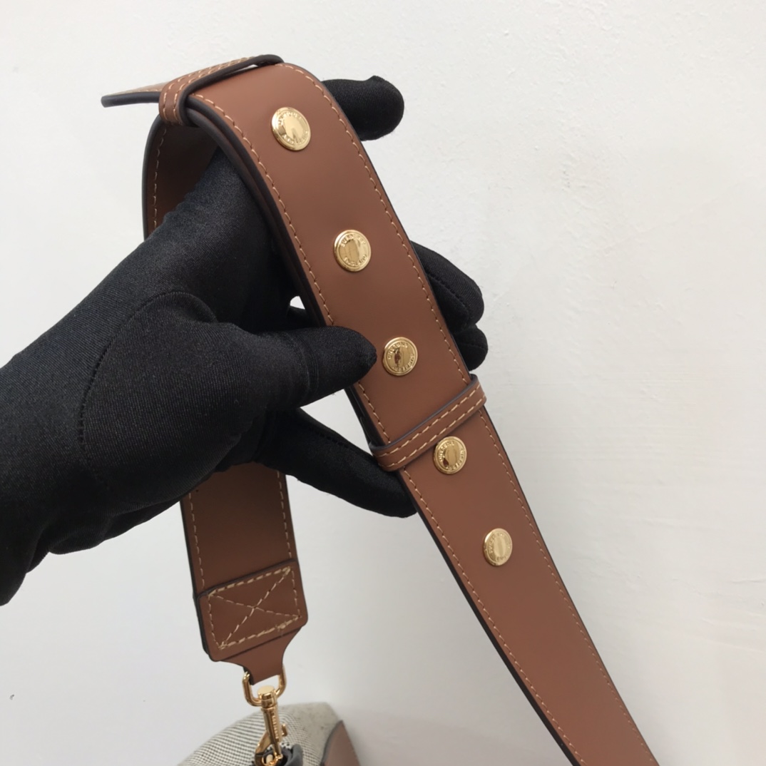 Burberry Horseferry Print Cotton Canvas Small Crossbody Bag For Women. Women-s Bags 7.1in/18cm 80398691 - Soul Replicas