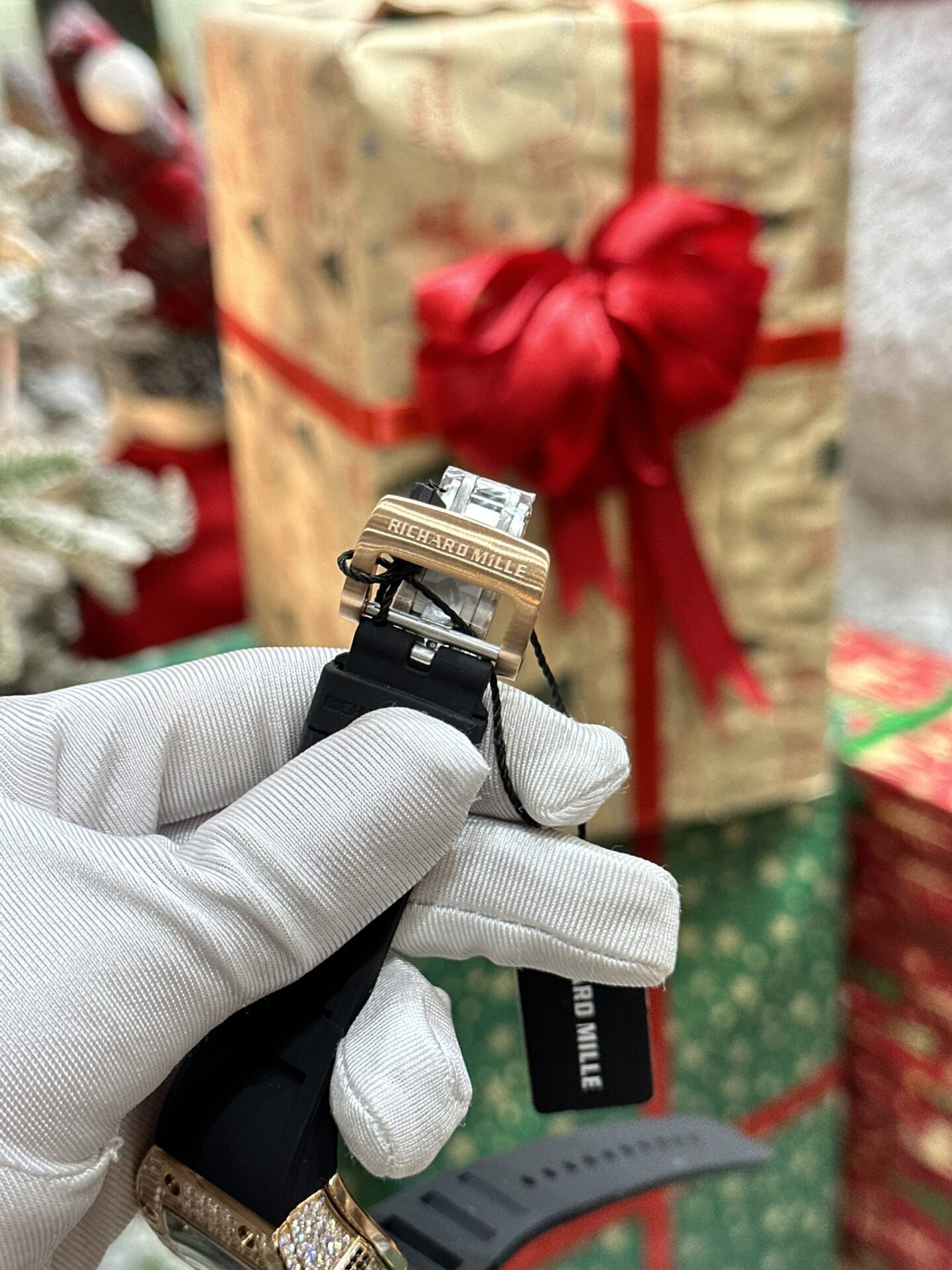 Richard Mille Replica Watch RM51-02 Rose Gold Rubber Strap 40mm - Soul Replicas