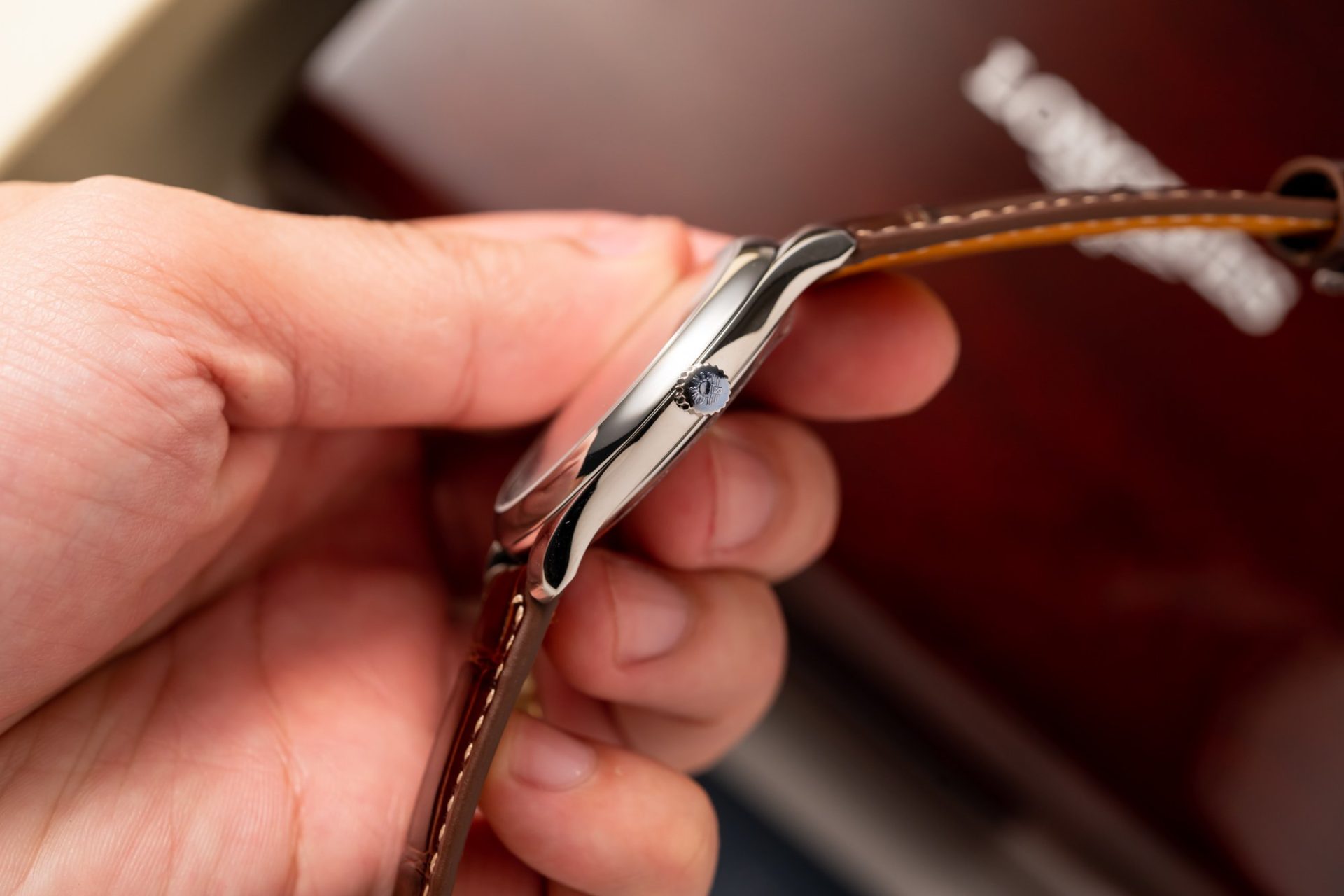 Longines Replica Watches Master Collection L2.628.5.78.7 White Dial Leather Strap 38.5mm - Soul Replicas