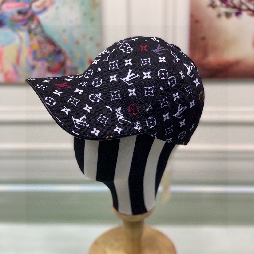 Louis Vuitton Be My Cap Black LV Cap - Soul Replicas