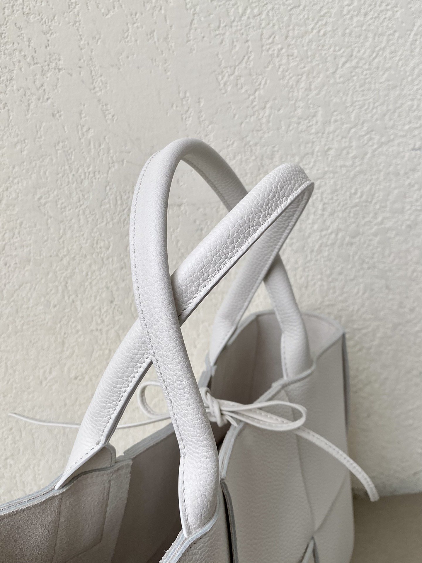 Bottega Veneta Arco Tote Bag For Women 11.8in/30cm In Chalk 652867VCP119009 - Soul Replicas