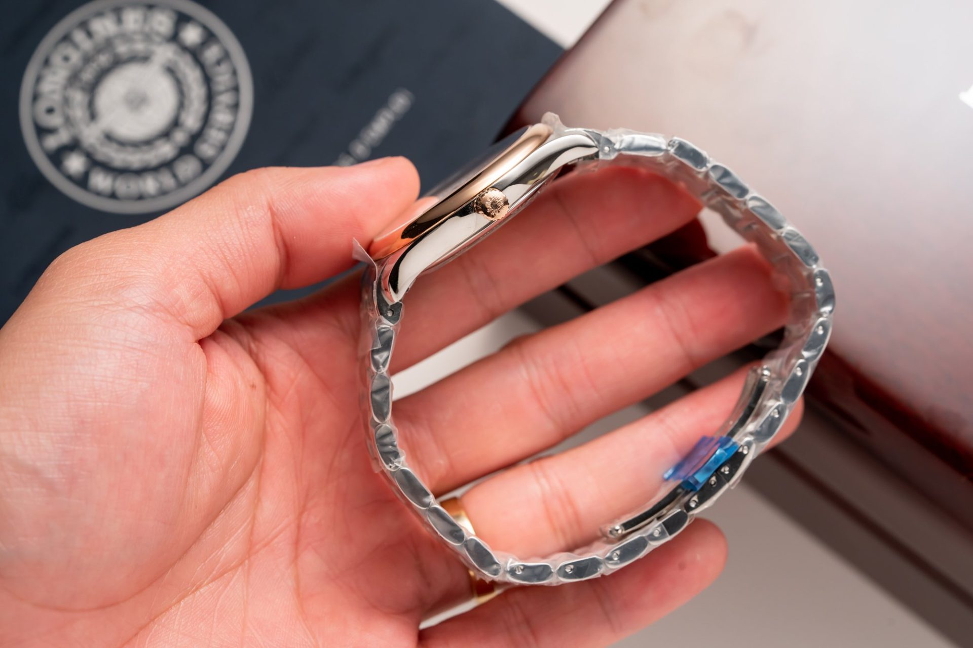 Longines Replica Watch Master Collection L2.628.5.19.7 Demi Rose Gold 38.5mm - Soul Replicas