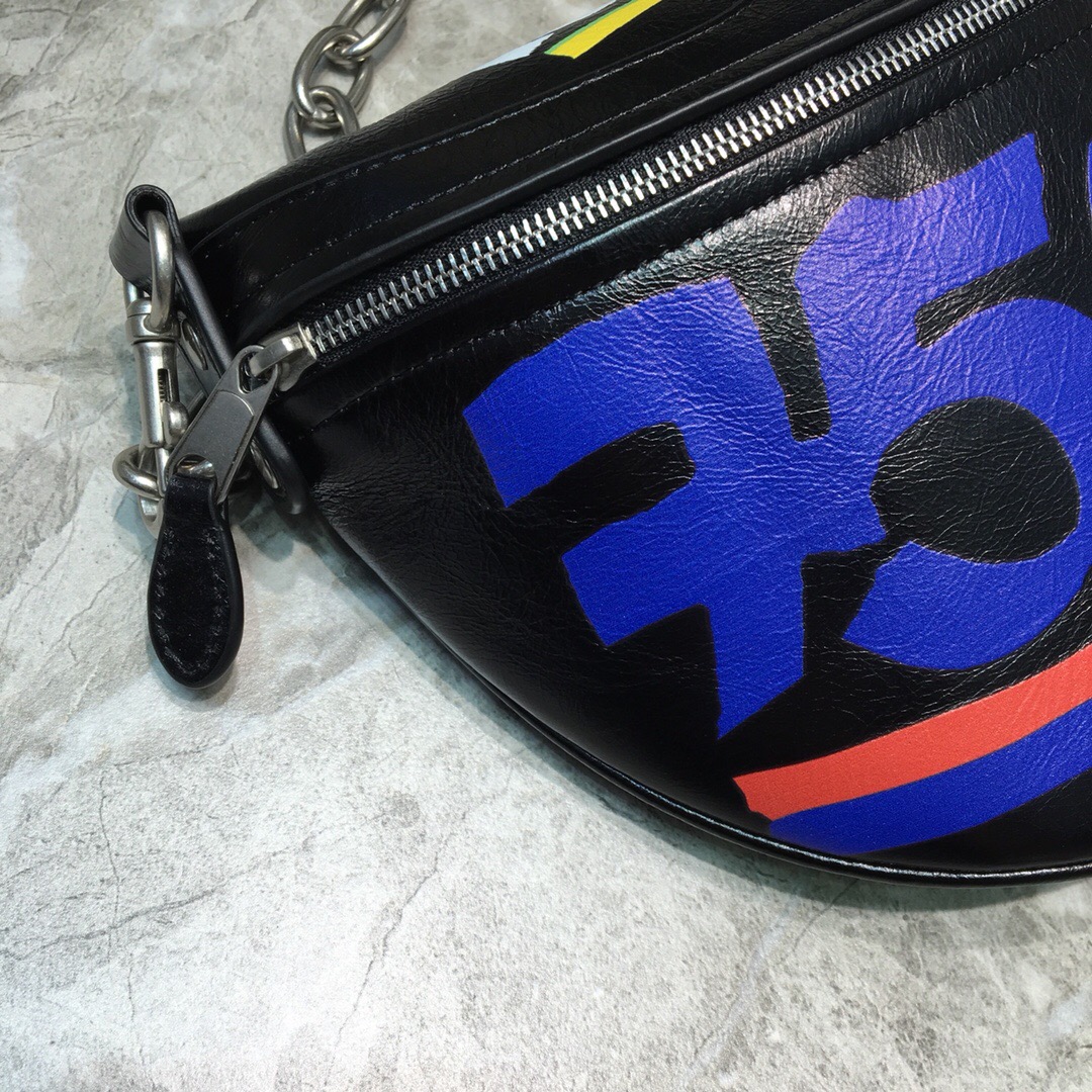 Balenciaga Souvenir XS Belt Bag In Black. For Women. Women-s Bags 9.5in/24cm - Soul Replicas