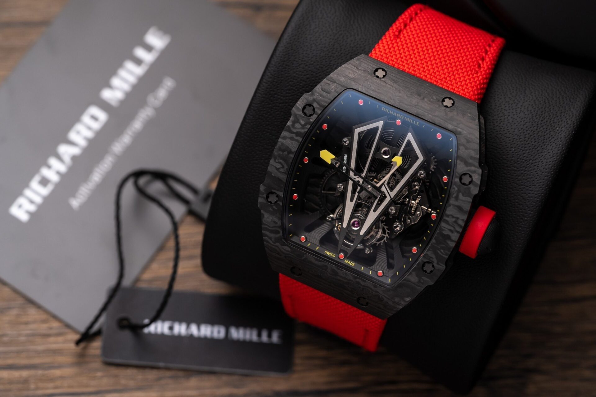 Richard Mille Replica Watch RM27-03 Tourbillon Rafael Nadal Carbon 44mm - Soul Replicas