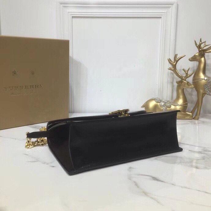 Burberry Small Tb Envelope Clutch Black By British Heritage For Women. Women-s Bags 10.2in/26cm - Soul Replicas