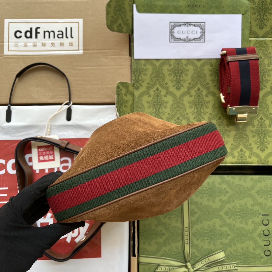 Gucci Atache Small Shoulder Bag Dark Brown For Women. Women-s Bags 9in/23cm Gucci ‎ - Soul Replicas