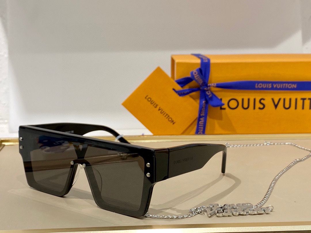 Louis Vuitton Grease Mask Sunglasses - Soul Replicas