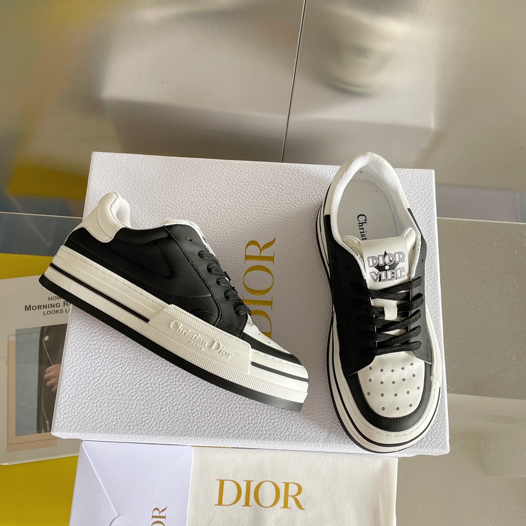 Christian Dior Women's D-Freeway Sneaker Black For Women CD - Soul Replicas