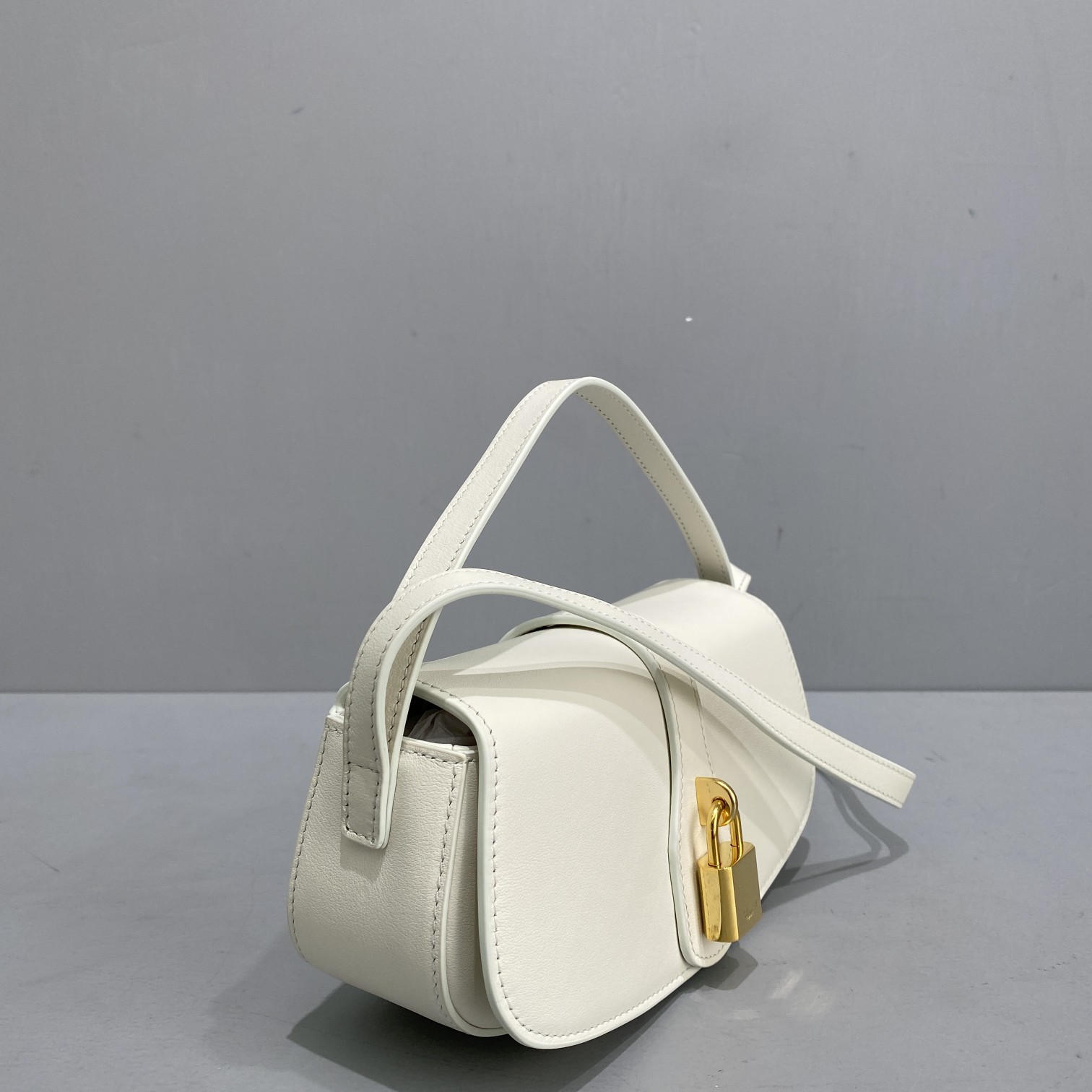 Celine Clutch On Strap White For Women 7in/18cm 10I593DQ1.01OP - Soul Replicas