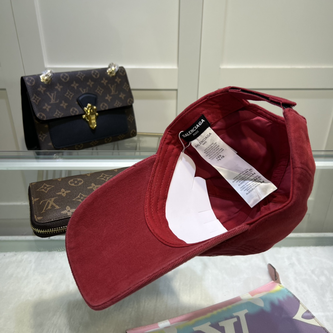 Balenciaga Political Campaign Cancelled Red Cap - Soul Replicas