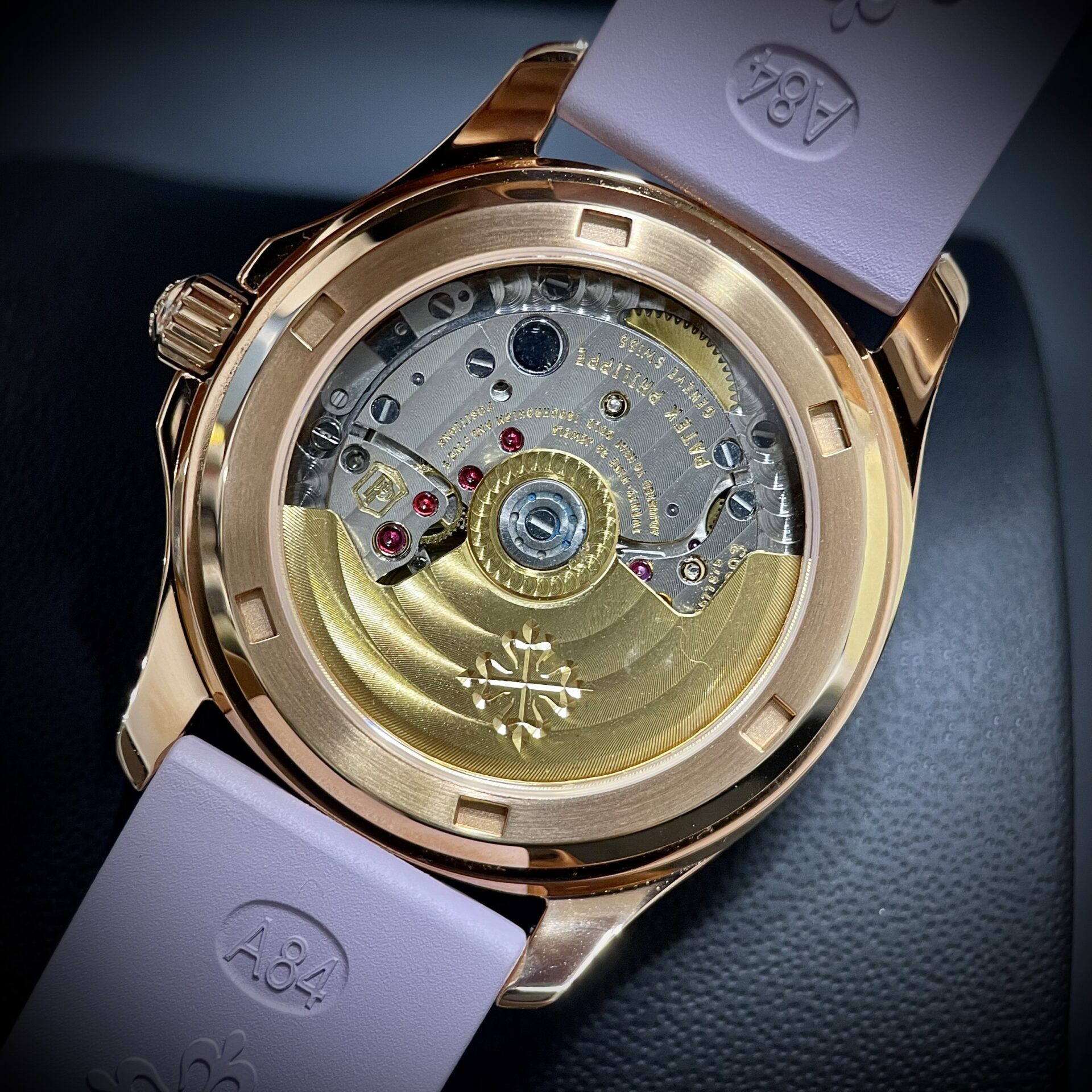 Patek Philippe Aquanaut 5072R Women-s Replica Watch Pink PPF 35.6mm - Soul Replicas