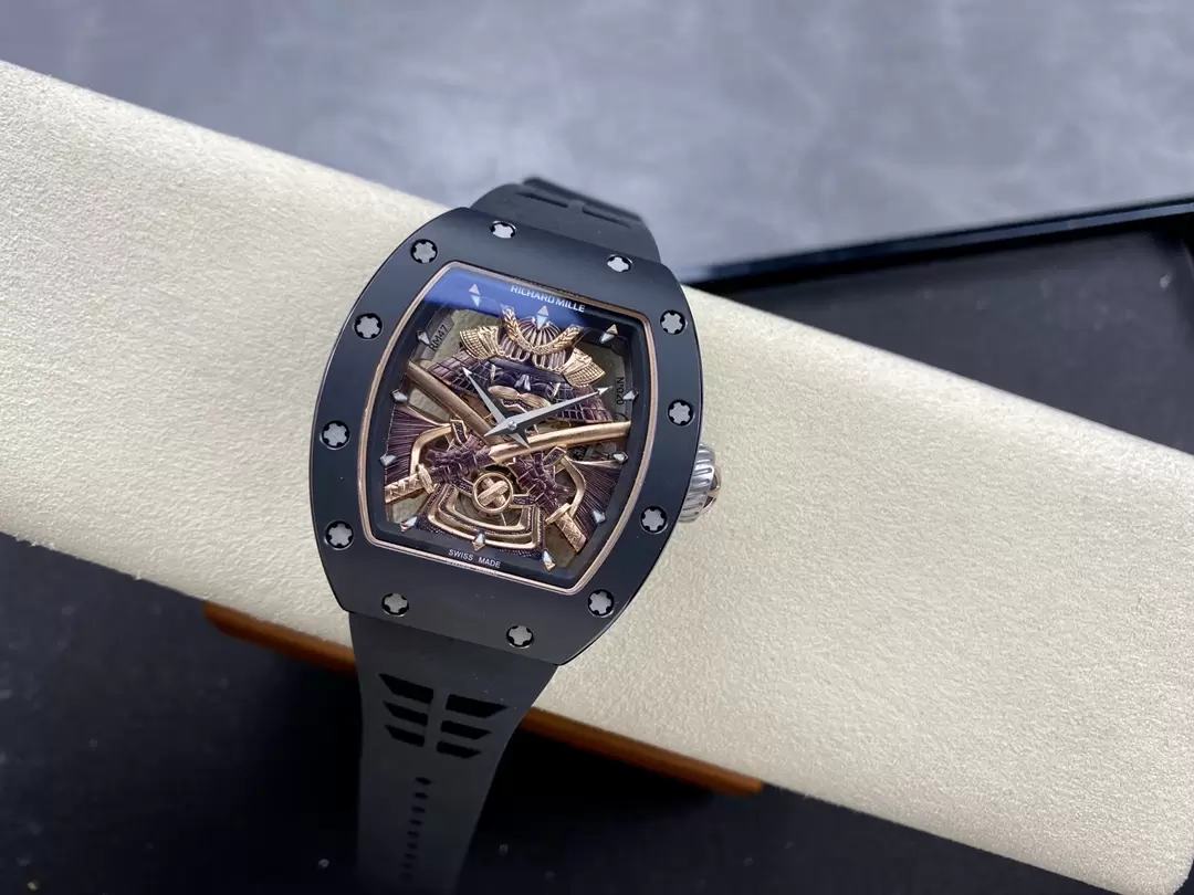 Richard Mille RM47 Samurai Tourbillon Ceramic Replica 1:1 Watch 42.7mm - Soul Replicas
