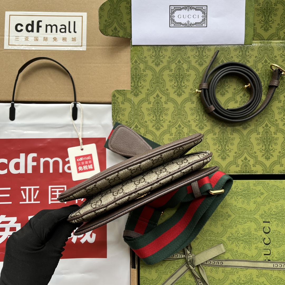 Gucci Blondie Mini Bag Brown And Beige For Women. Women-s Bags 8.7in/22cm Gucci - Soul Replicas