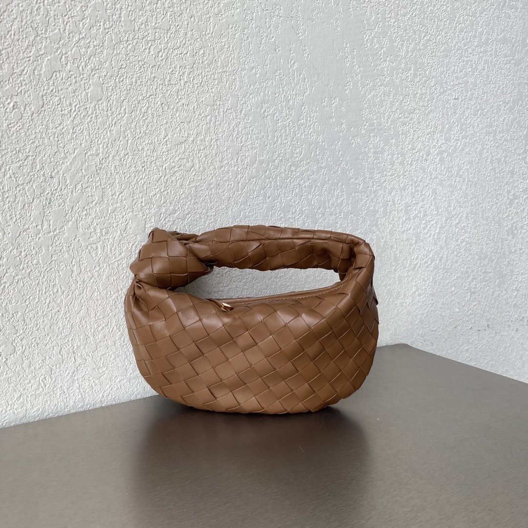 Bottega Veneta Mini Jodie Brown. For Women. Women's Bags 11in/28cm 651876VCPP59830 - Soul Replicas