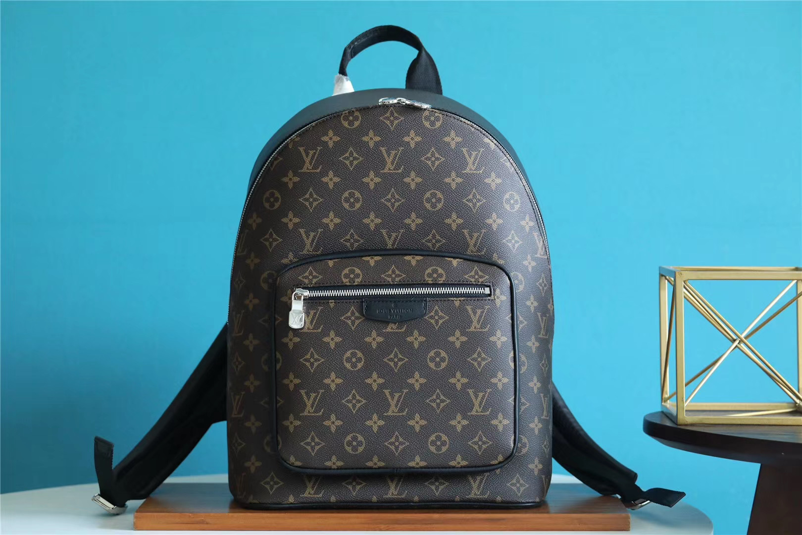 Louis Vuitton Josh Backpack Monogram Macassar For Men. Men-s Bags. Men-s Backpack 15.7in/40cm LV M45349 - Soul Replicas