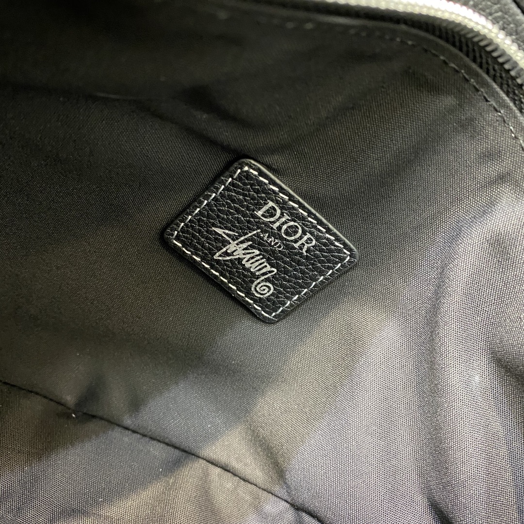 Christian Dior Saddle Bag Black For Women 10in/26cm CD - Soul Replicas