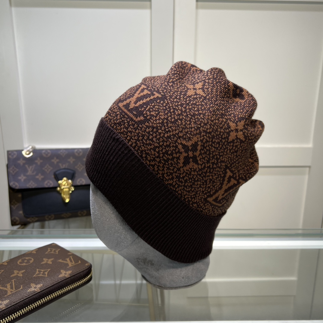 Louis Vuitton Beanie In Brown LV Headwear - Soul Replicas