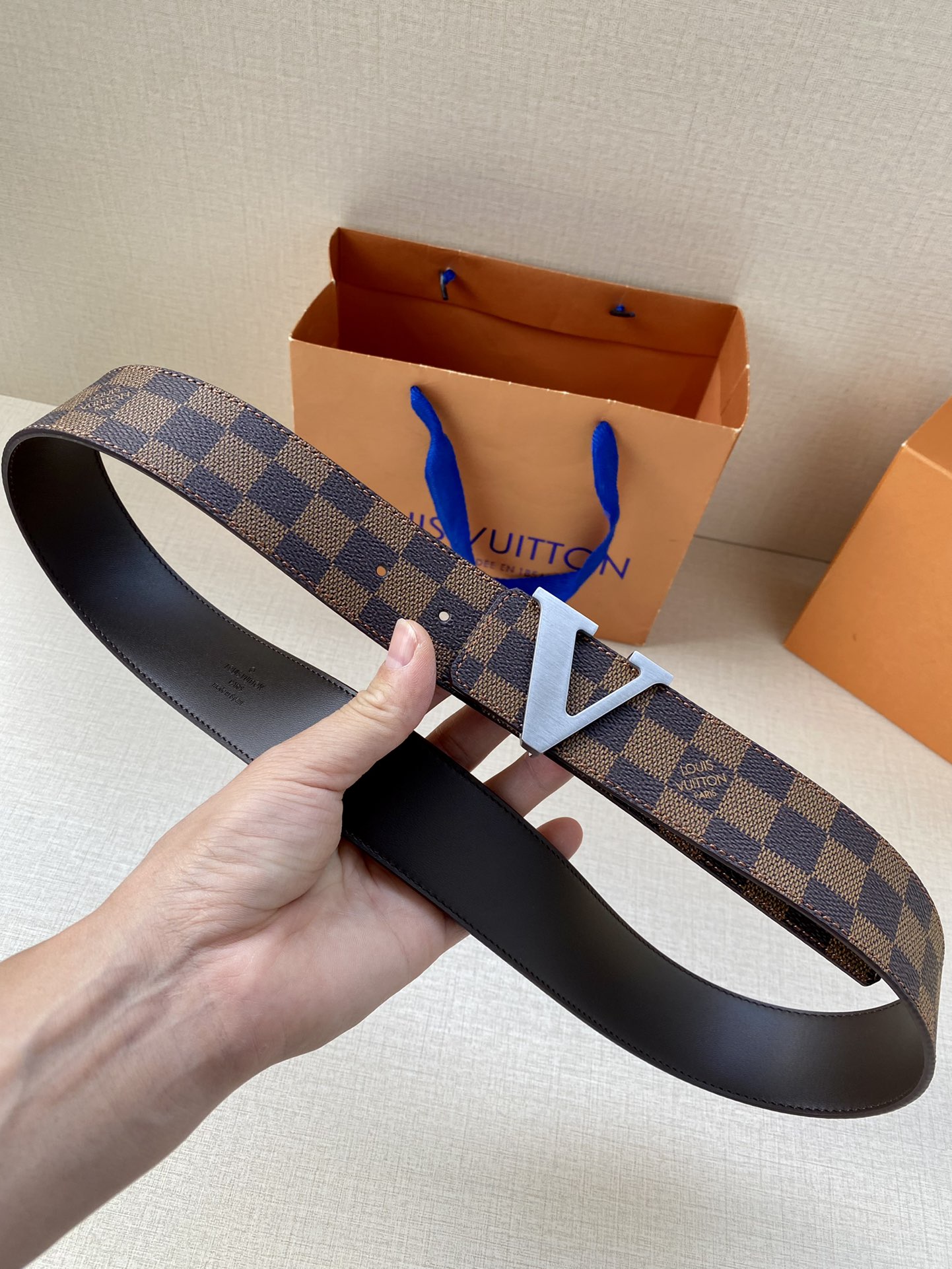 Louis Vuitton Iconic Reversible LV Belt Brown LV Women Belt - Soul Replicas