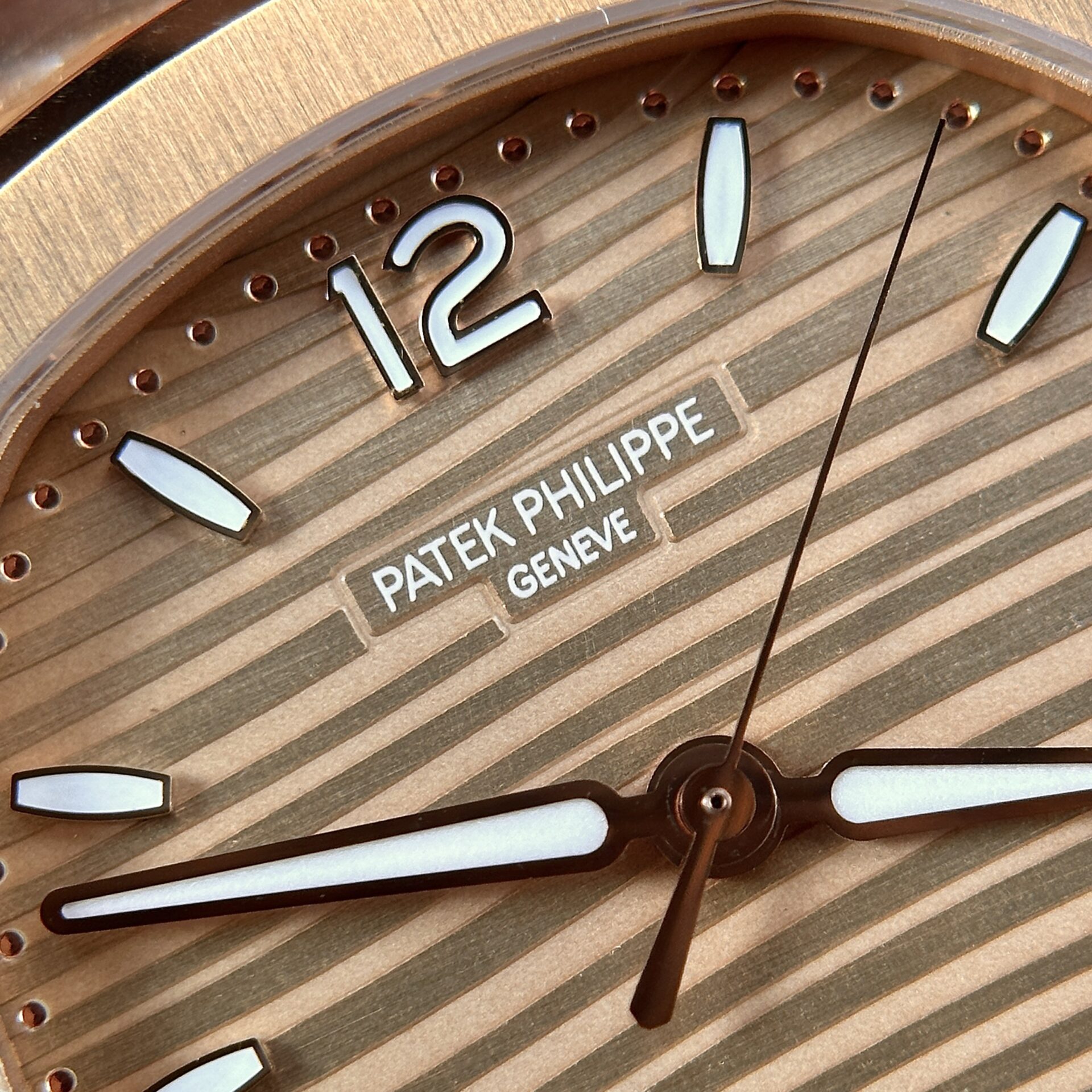 Patek Philippe Nautilus 7118 Replica Watch Rose Gold 3K Factory 35.2mm - Soul Replicas