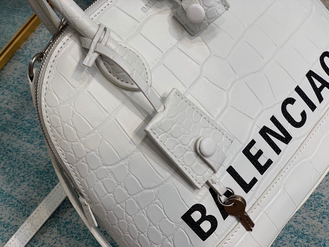 Balenciaga Ville XXS Handbag In White. For Women. Women-s Bags 8.6in/22cm - Soul Replicas
