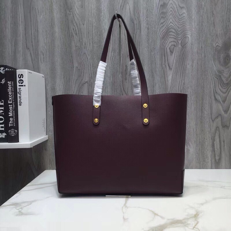 Burberry Small Embossed Crest Tote Purple For Women. Women-s Bags 13.8in/35cm - Soul Replicas