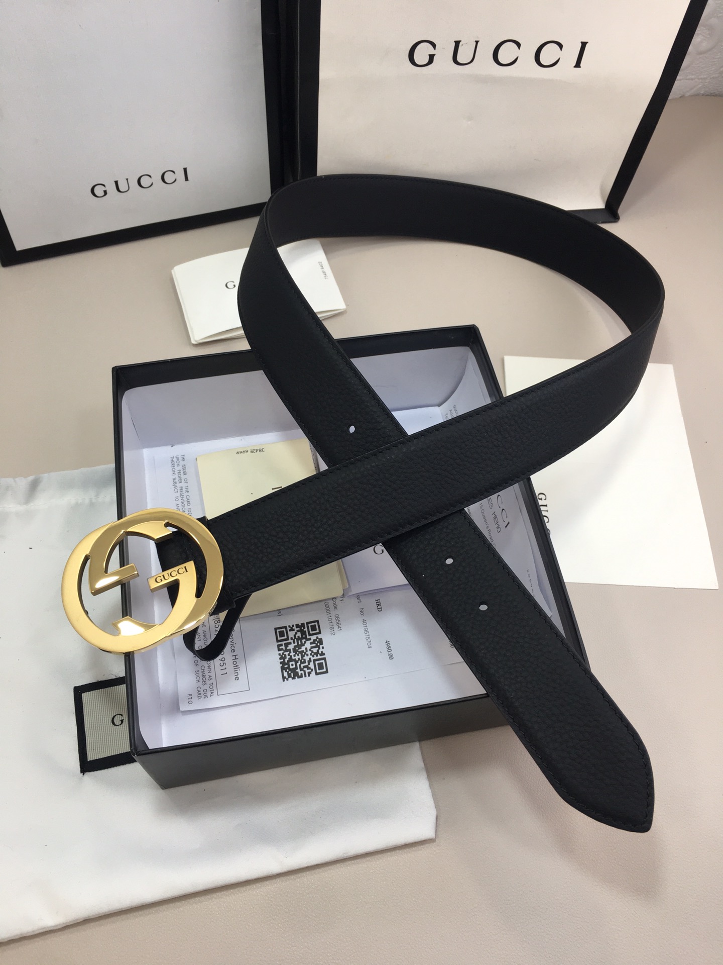 Gucci Marmont Reversible Belt Black. Women Belt - Soul Replicas